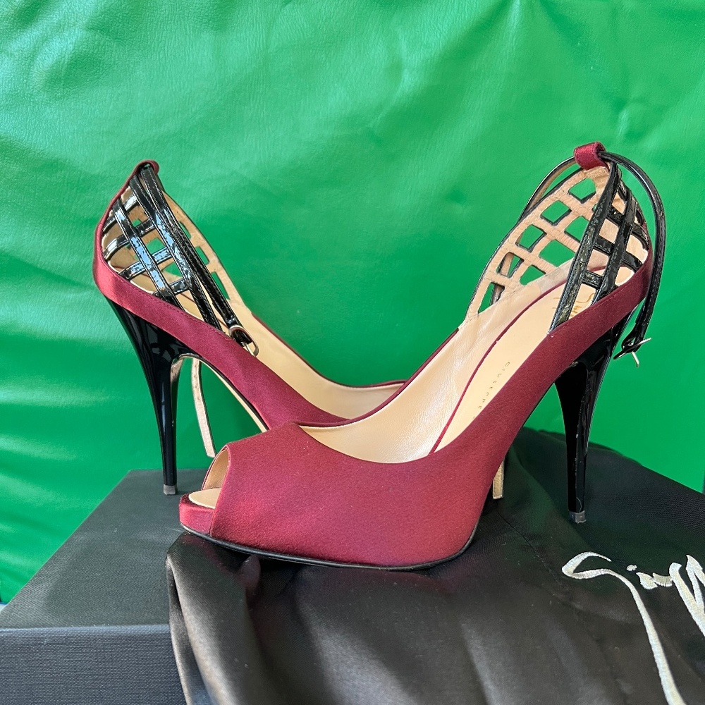 Giuseppe Zanotti Satin Heels